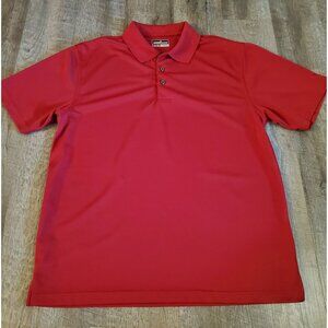 Grand slam Performance Polo Men's Size Large Red shirt Golf/Business/Casual